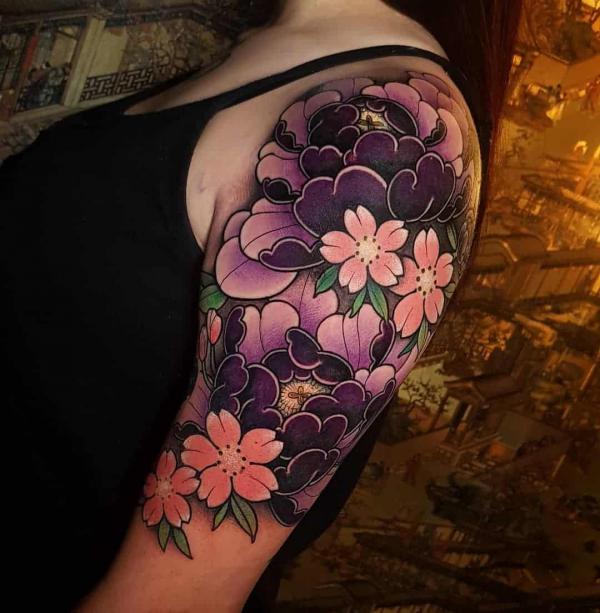 50 Peony Tattoo Designs and Meanings