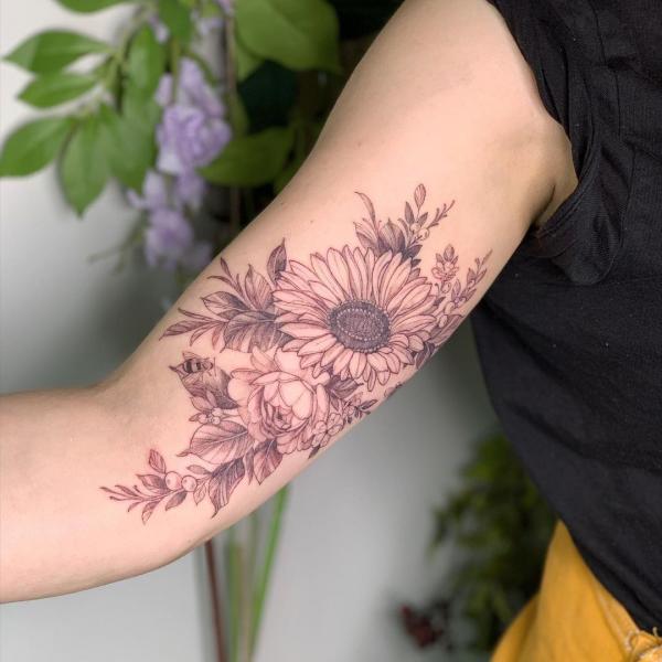 50 Peony Tattoo Designs and Meanings