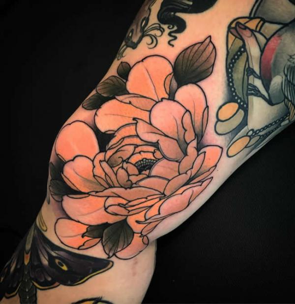 50 Peony Tattoo Designs and Meanings