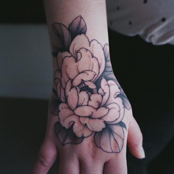 50 Peony Tattoo Designs and Meanings
