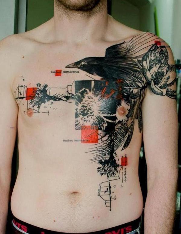 60+ Mysterious Raven Tattoos