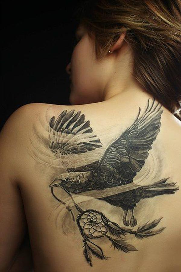 60+ Mysterious Raven Tattoos