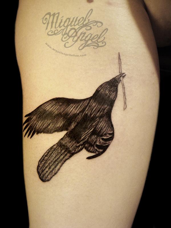 60+ Mysterious Raven Tattoos