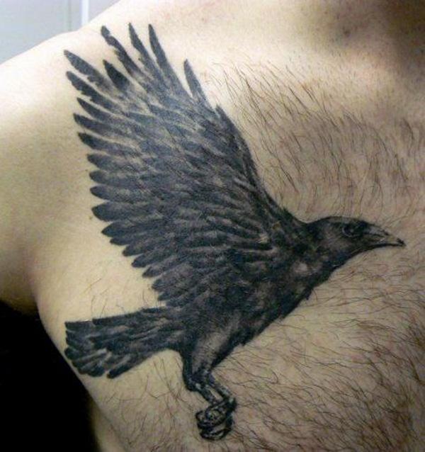 60+ Mysterious Raven Tattoos