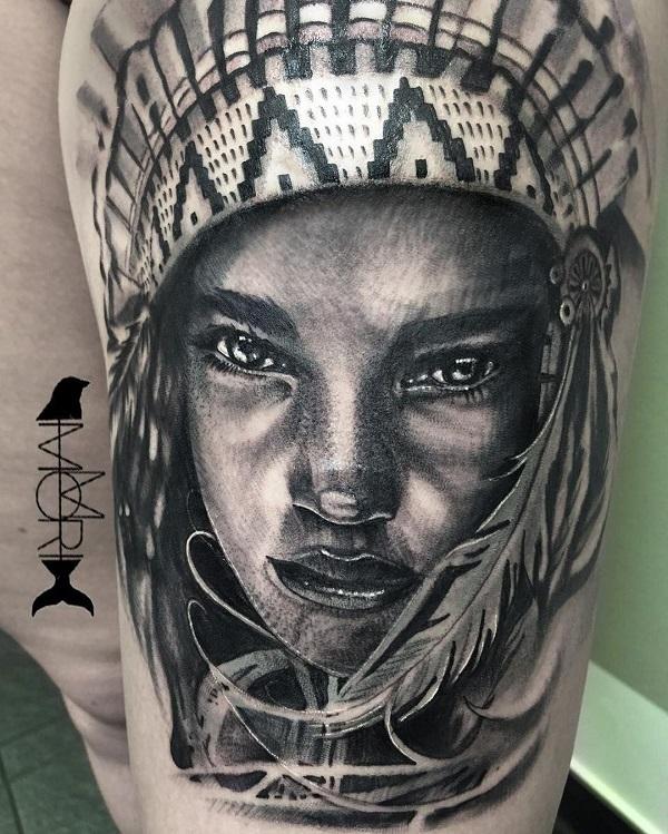 80 Native American Tattoo Designs