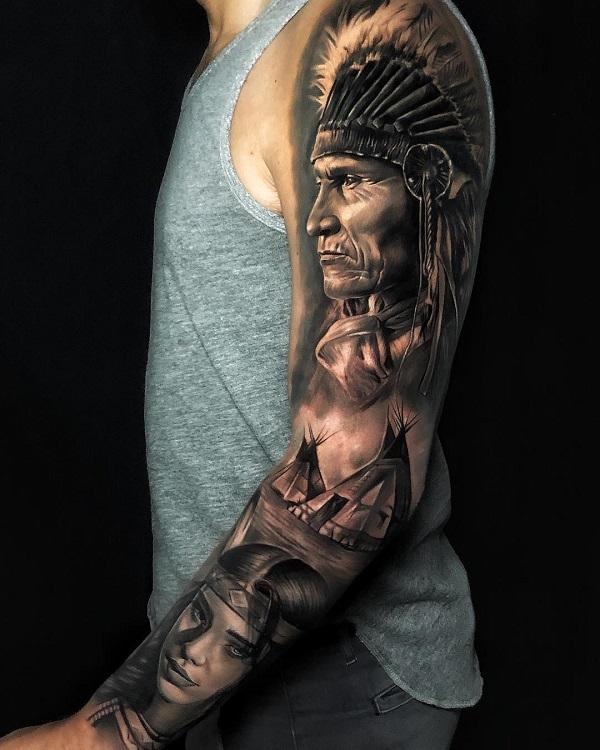 80 Native American Tattoo Designs