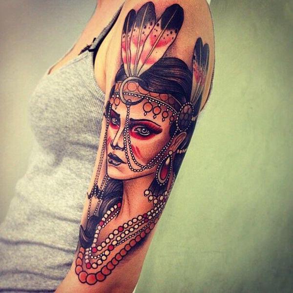 80 Native American Tattoo Designs