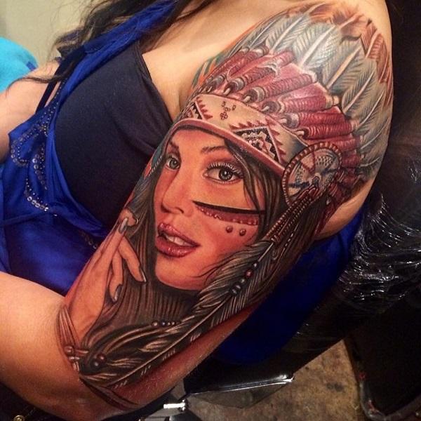 80 Native American Tattoo Designs