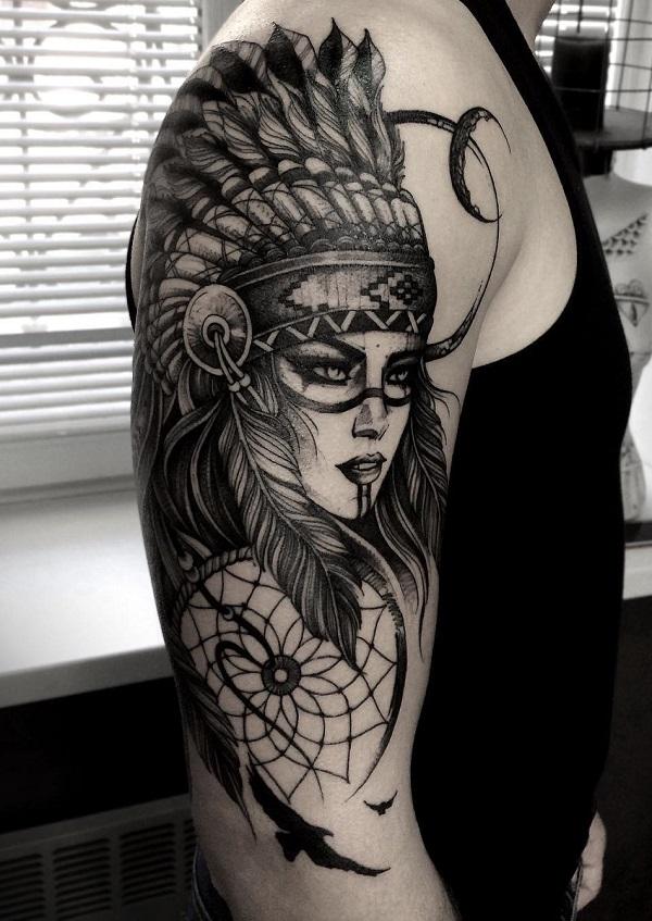80 Native American Tattoo Designs