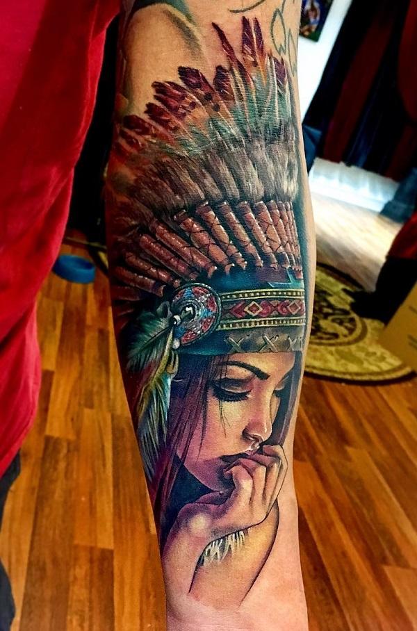 80 Native American Tattoo Designs