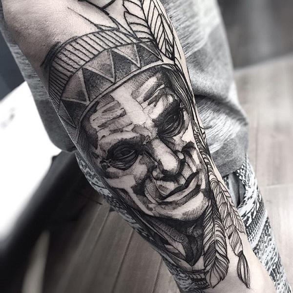 80 Native American Tattoo Designs