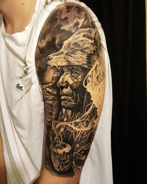 80 Native American Tattoo Designs