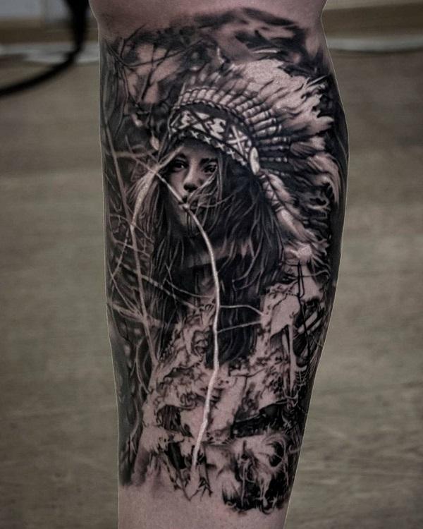 80 Native American Tattoo Designs