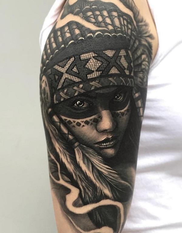 80 Native American Tattoo Designs
