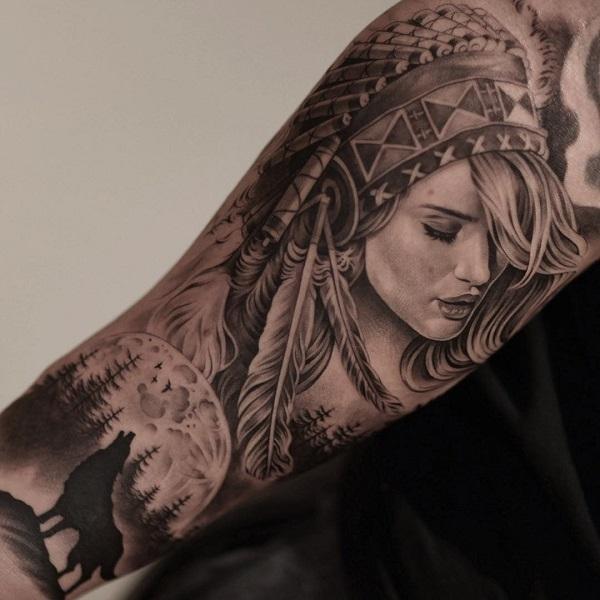 80 Native American Tattoo Designs