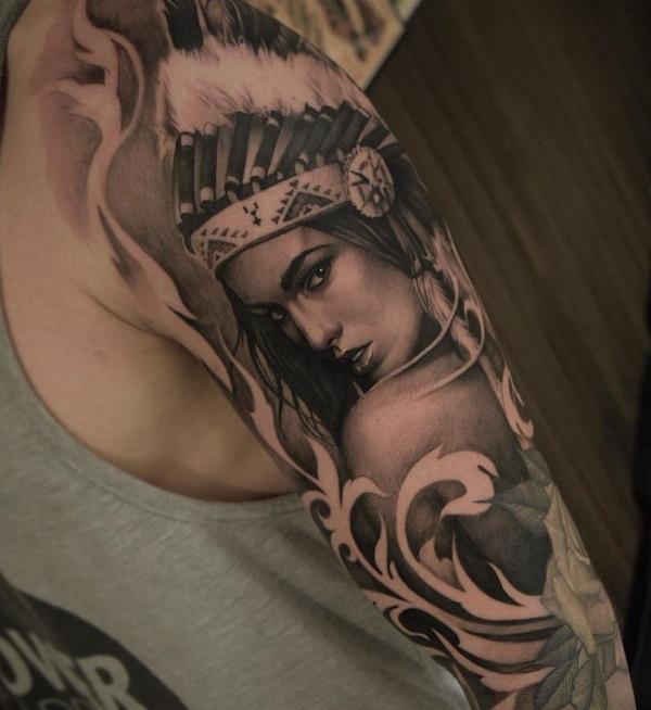 80 Native American Tattoo Designs