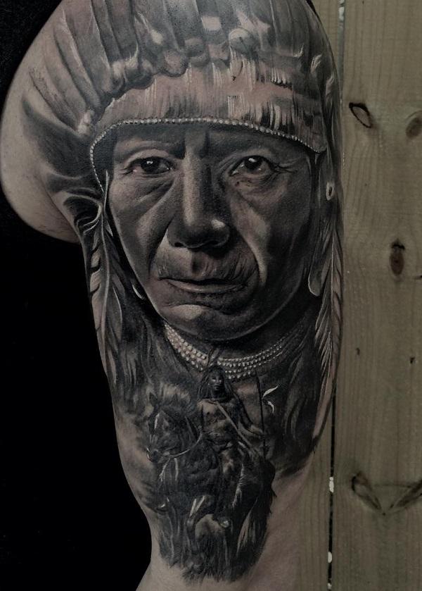 80 Native American Tattoo Designs