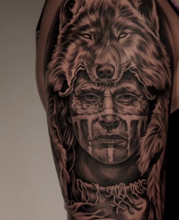 80 Native American Tattoo Designs