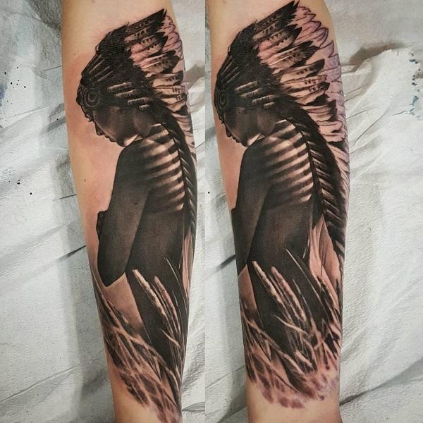 80 Native American Tattoo Designs
