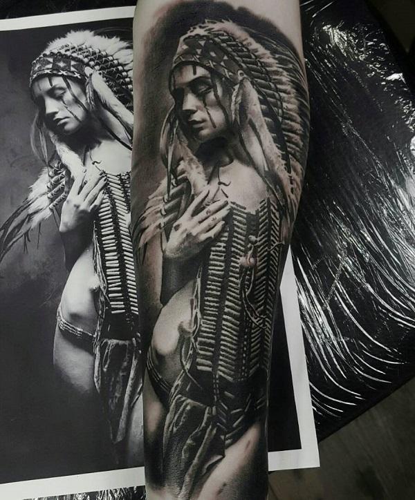 80 Native American Tattoo Designs