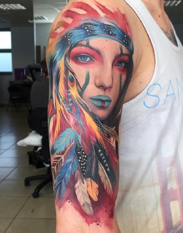 80 Native American Tattoo Designs