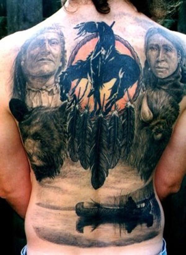 80 Native American Tattoo Designs