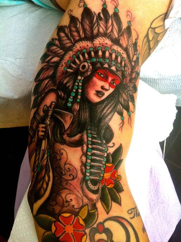 80 Native American Tattoo Designs