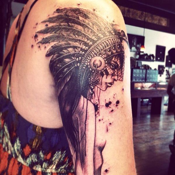 80 Native American Tattoo Designs