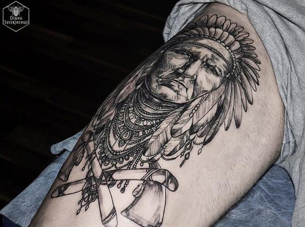 80 Native American Tattoo Designs