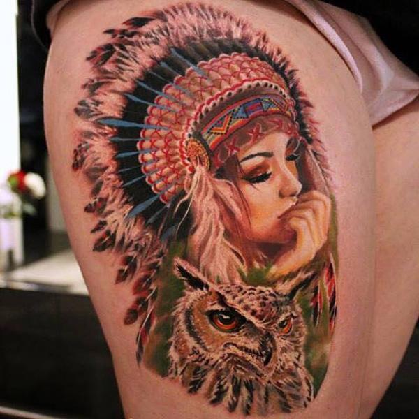80 Native American Tattoo Designs