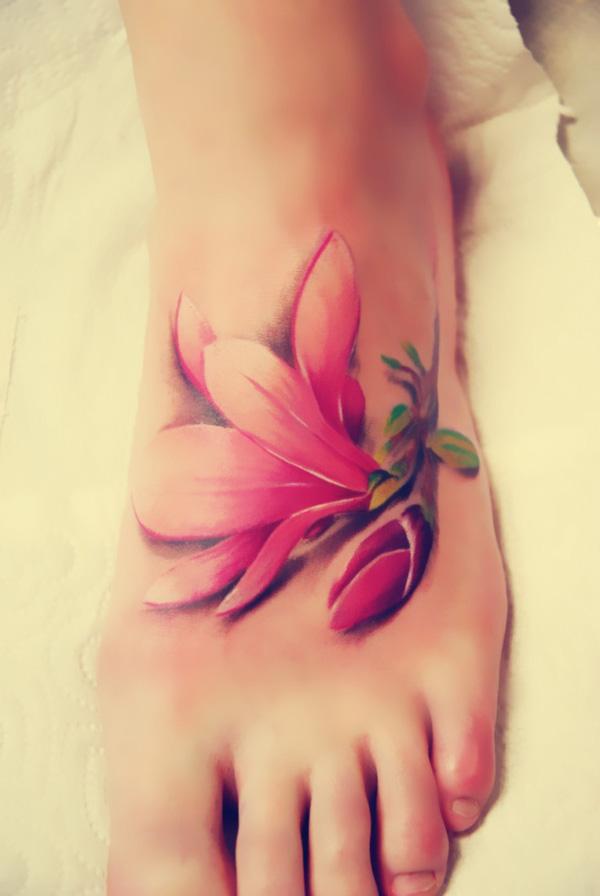 50+ Magnolia Flower Tattoos