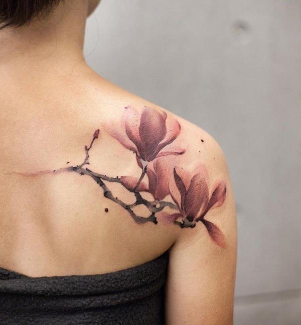 50+ Magnolia Flower Tattoos