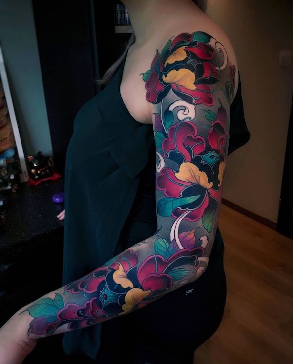 50+ Magnolia Flower Tattoos
