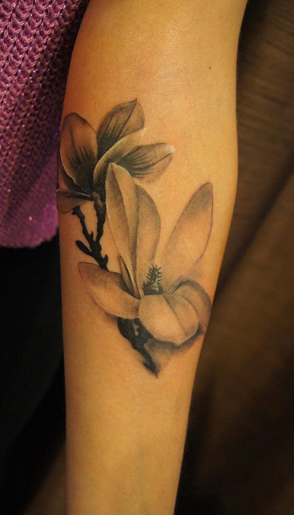 50+ Magnolia Flower Tattoos