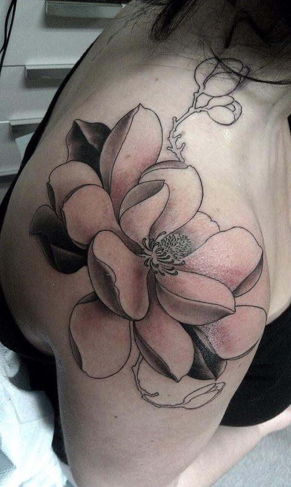 50+ Magnolia Flower Tattoos