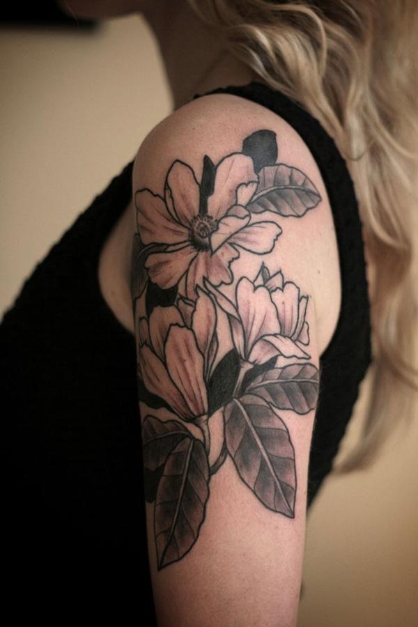 50+ Magnolia Flower Tattoos