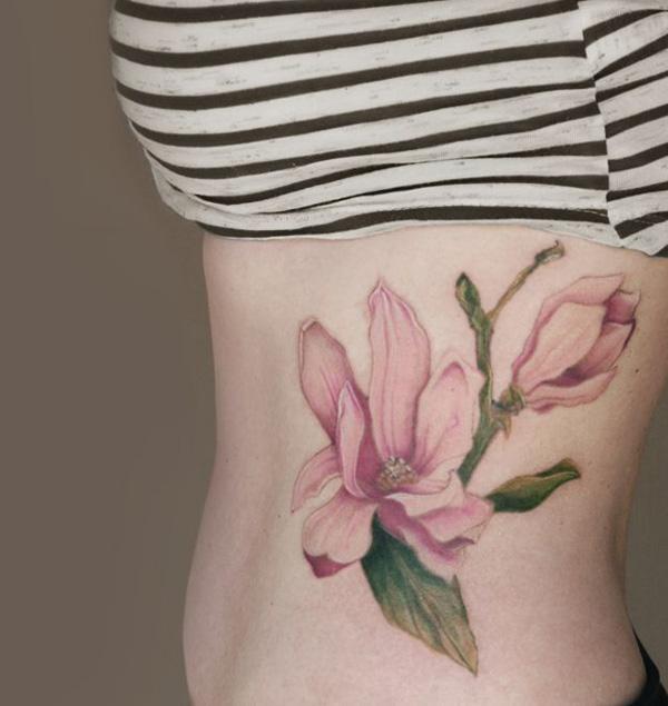 50+ Magnolia Flower Tattoos