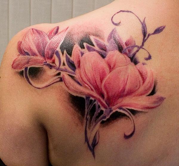 50+ Magnolia Flower Tattoos