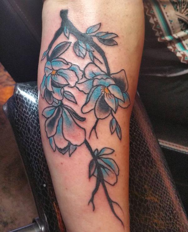 50+ Magnolia Flower Tattoos