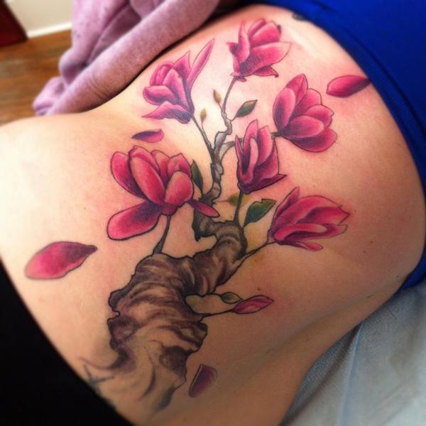 50+ Magnolia Flower Tattoos