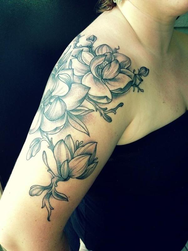 50+ Magnolia Flower Tattoos