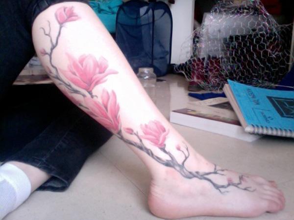 50+ Magnolia Flower Tattoos