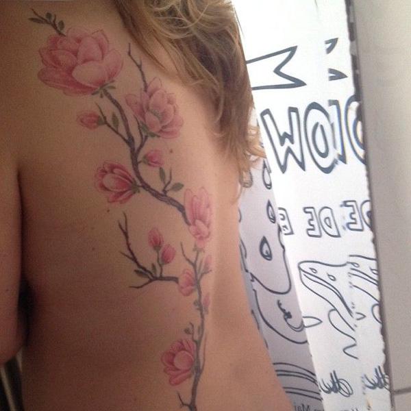 50+ Magnolia Flower Tattoos