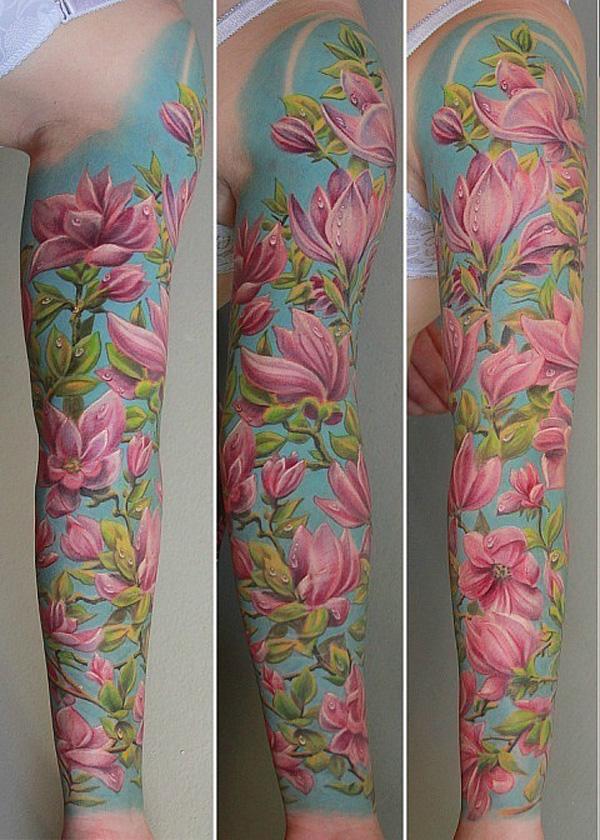 50+ Magnolia Flower Tattoos