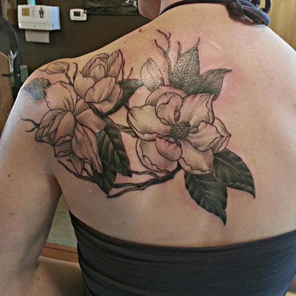 50+ Magnolia Flower Tattoos