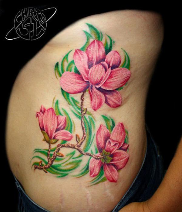 50+ Magnolia Flower Tattoos