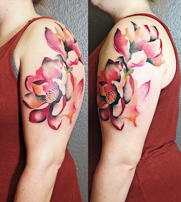 50+ Magnolia Flower Tattoos