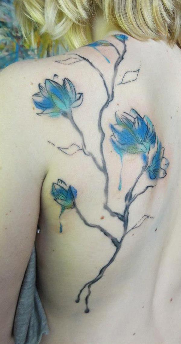 50+ Magnolia Flower Tattoos