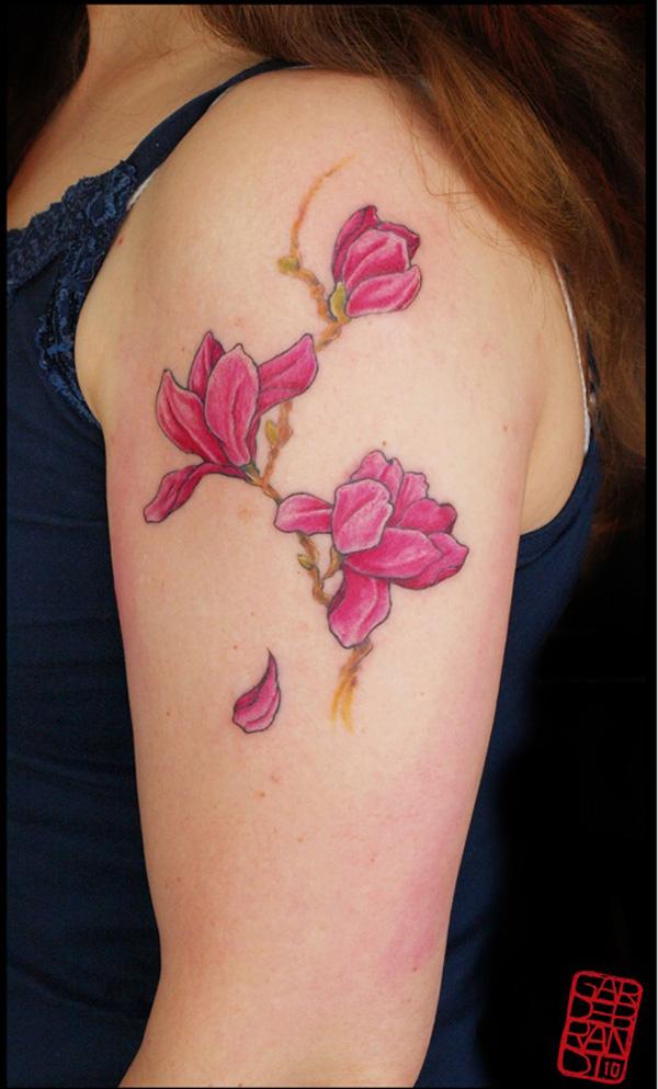 50+ Magnolia Flower Tattoos