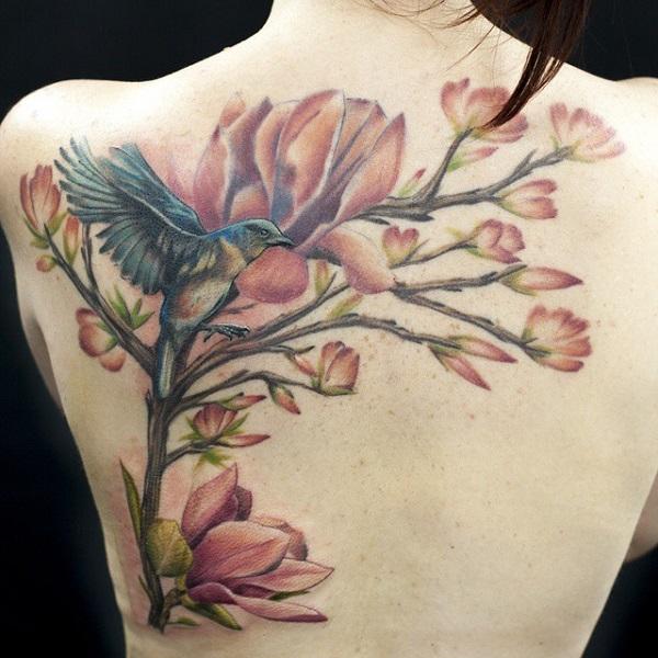 50+ Magnolia Flower Tattoos